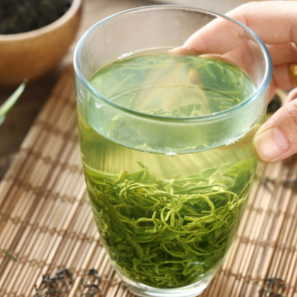 2022年松阳炒青绿茶 浓香型日照云雾雪青香茶茶叶散装250克图3