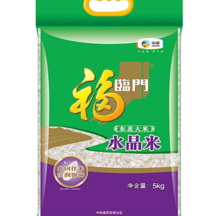 中粮福临门水晶米5kg东北大米10斤 批发零售 包邮图2