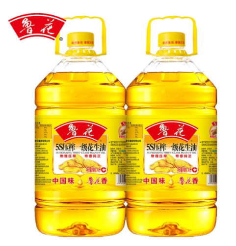 鲁花5S压榨一级花生油4L 物理压榨 纯香 正当日发货 一瓶包邮图2