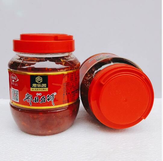 君乐园郫县豆瓣酱酱香红油500g调味增香炒菜专用四川特产川菜调料图1