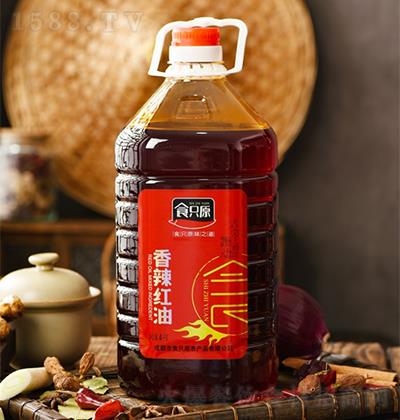 食只原 香辣红油4kg图1