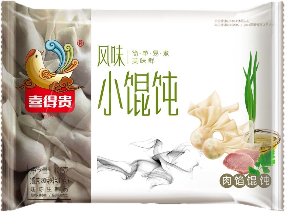小金鱼馄饨400克图1